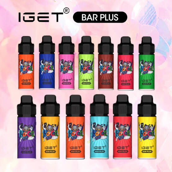 10 PCS OF IGET BAR PLUS 6000 PUFFS