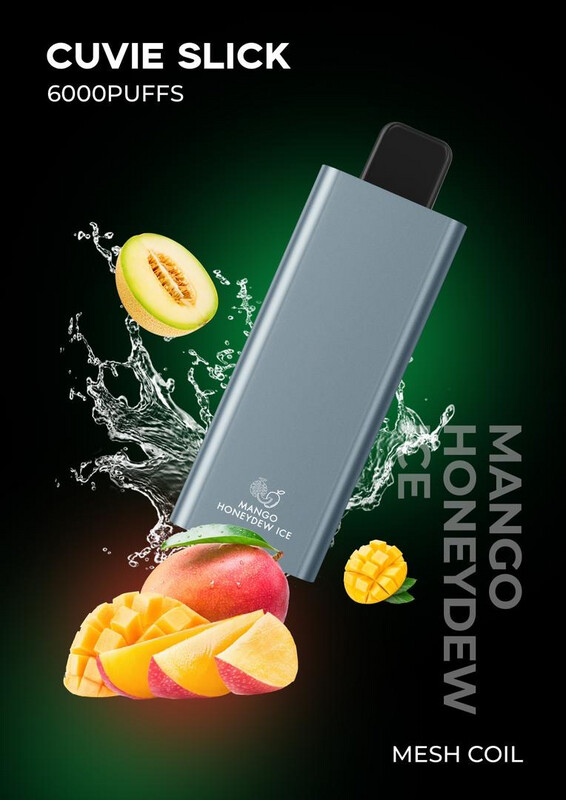 HQD CUVIE SLICK MANGO HONEYDEW 6000 PUFFS