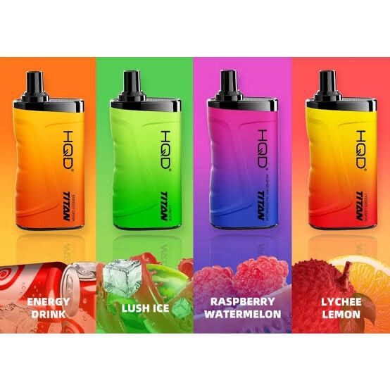 50PCS OF HQD TITAN 7000 PUFFS