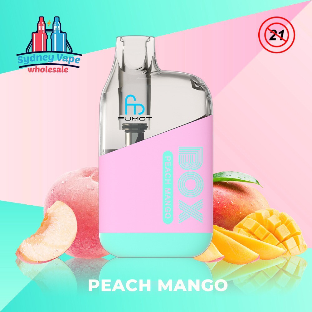 RANDM TORNADO BOX PEACH MANGO 10K PUFFS