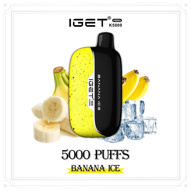 IGET MOON BANANA ICE 5000 PUFFS