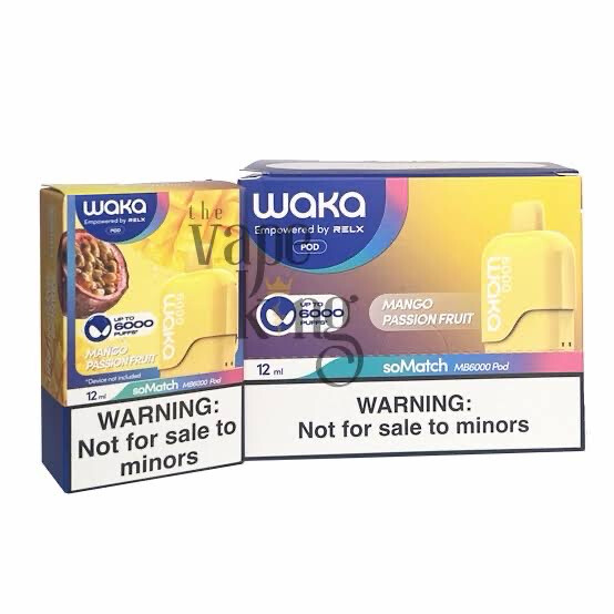 WAKA SOMATCH MANGO PASSION FRUIT POD ONLY