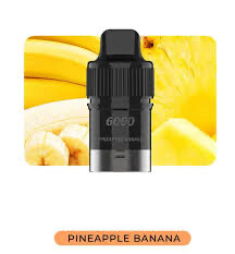 PINEAPPLE BANANA PODS ONLY 6000 PUFFS