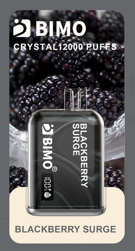 BIMO CRYSTAL BLACKBERRY SURGE 12000 PUFFS
