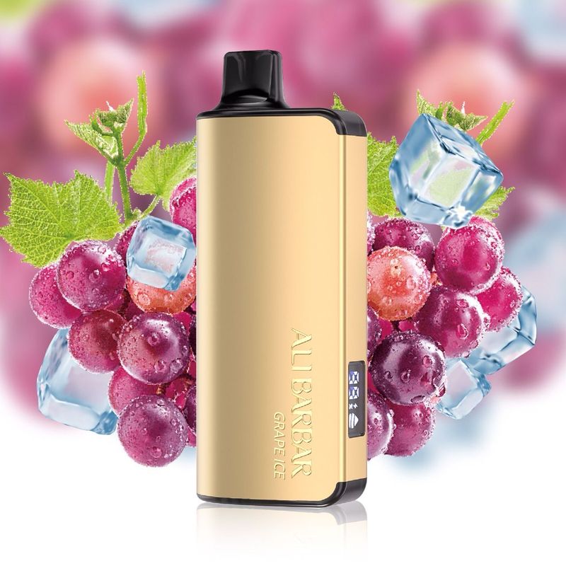 ALIBARBAR INGOT GRAPE ICE  9000 PUFFS