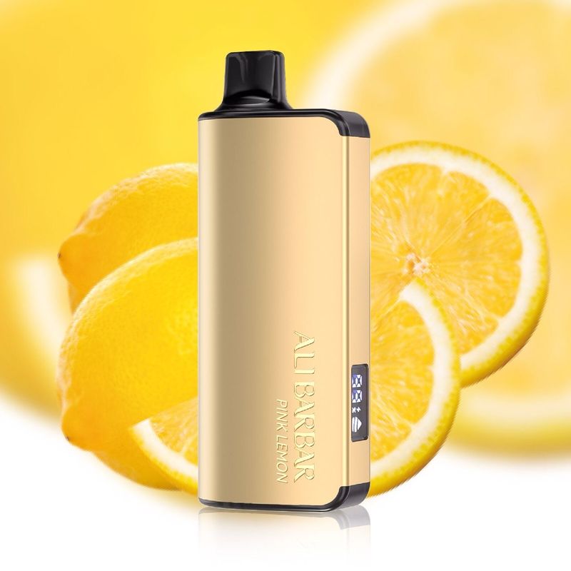 ALIBARBAR INGOT PINK LEMON 9000 PUFFS