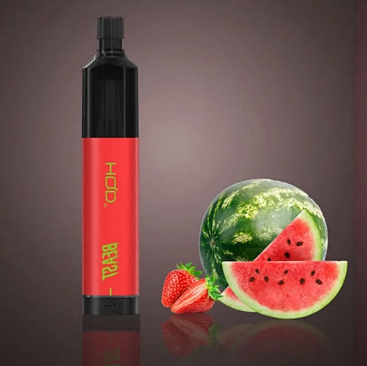 HQD BEAST STRAWBERRY WATERMELON 3500 PUFFS