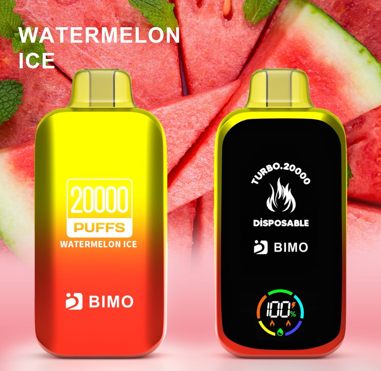 BIMO TURBO WATERMELON ICE 20000 PUFFS