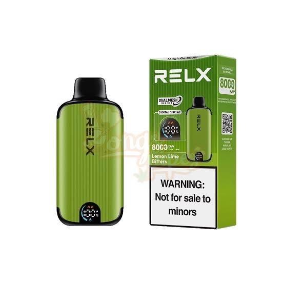 RELX MAGICGO LEMON LIME BITTERS  8000 PUFFS