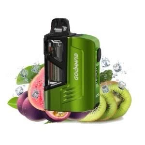 GUNNPOD MOSS KIWI PASSION FRUIT GUAVA  8000 PUFFS (DEVICE + POD)