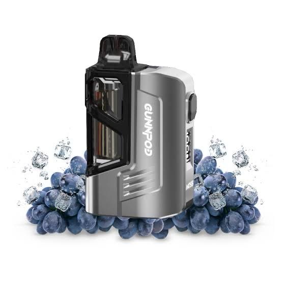 GUNNPOD MOSS JUICY GRAPE ICE 8000 PUFFS (DEVICE + POD)