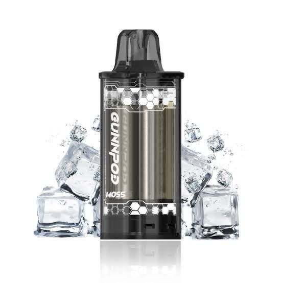 GUNNPOD MOSS ICE CLEAR POD ONLY 8000 PUFFS