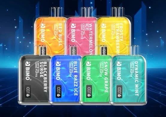 10 PCS OF BIMO CRYSTAL 12000 PUFFS