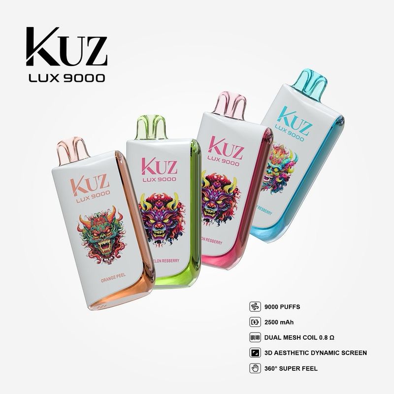 10 PCS KUZ LUX 9000 PUFFS