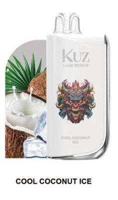 KUZ LUX COOL COCONUT ICE 9000 PUFFS