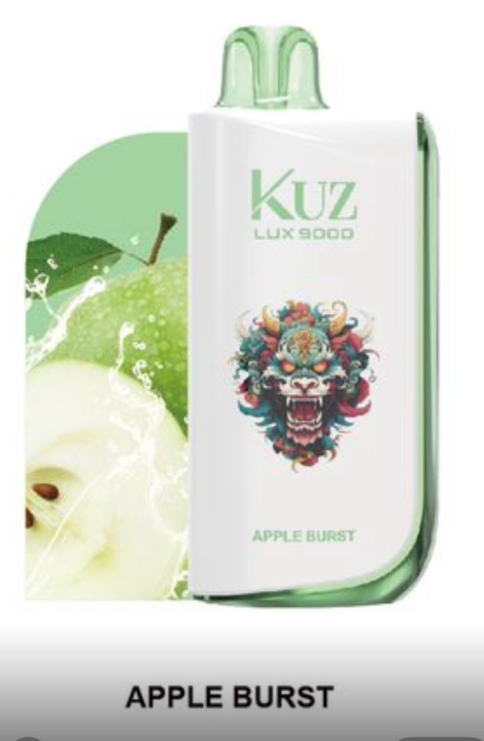 KUZ LUX APPLE BRUST 9000 PUFFS