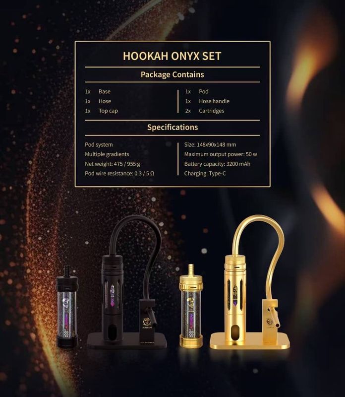 ALIBARBAR HOOKAH DOUPLE APPLE (FULL SET)