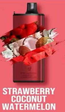 GUNNPOD EVO STRAWBERRY COCONUT WATERMELON ICE 15000 PUFFS
