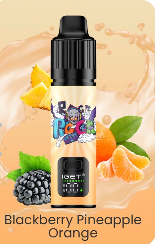 IGET BAR PLUS S3 KIT BLACKBERRY PINEAPPLE ORANGE 10000 PUFFS