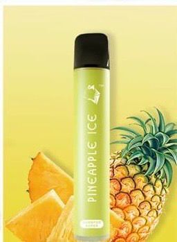 A BOX OF GUNNPOD SUPER PINEAPPLE ICE 800 PUFFS