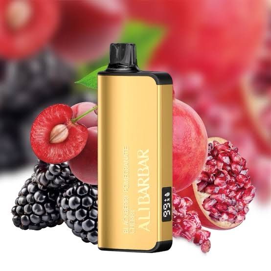 ALIBARBAR INGOT BLACKBERRY POMEGRANATE CHERRY 9000 PUFFS