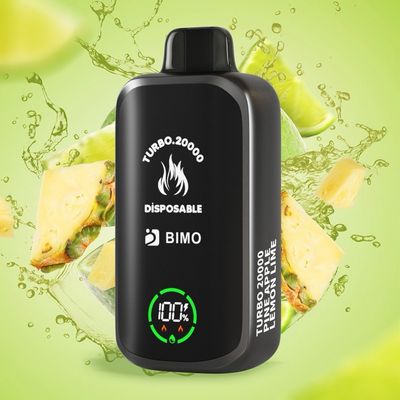 BIMO TURBO PINEAPPLE LEMON LIME 20000 PUFFS