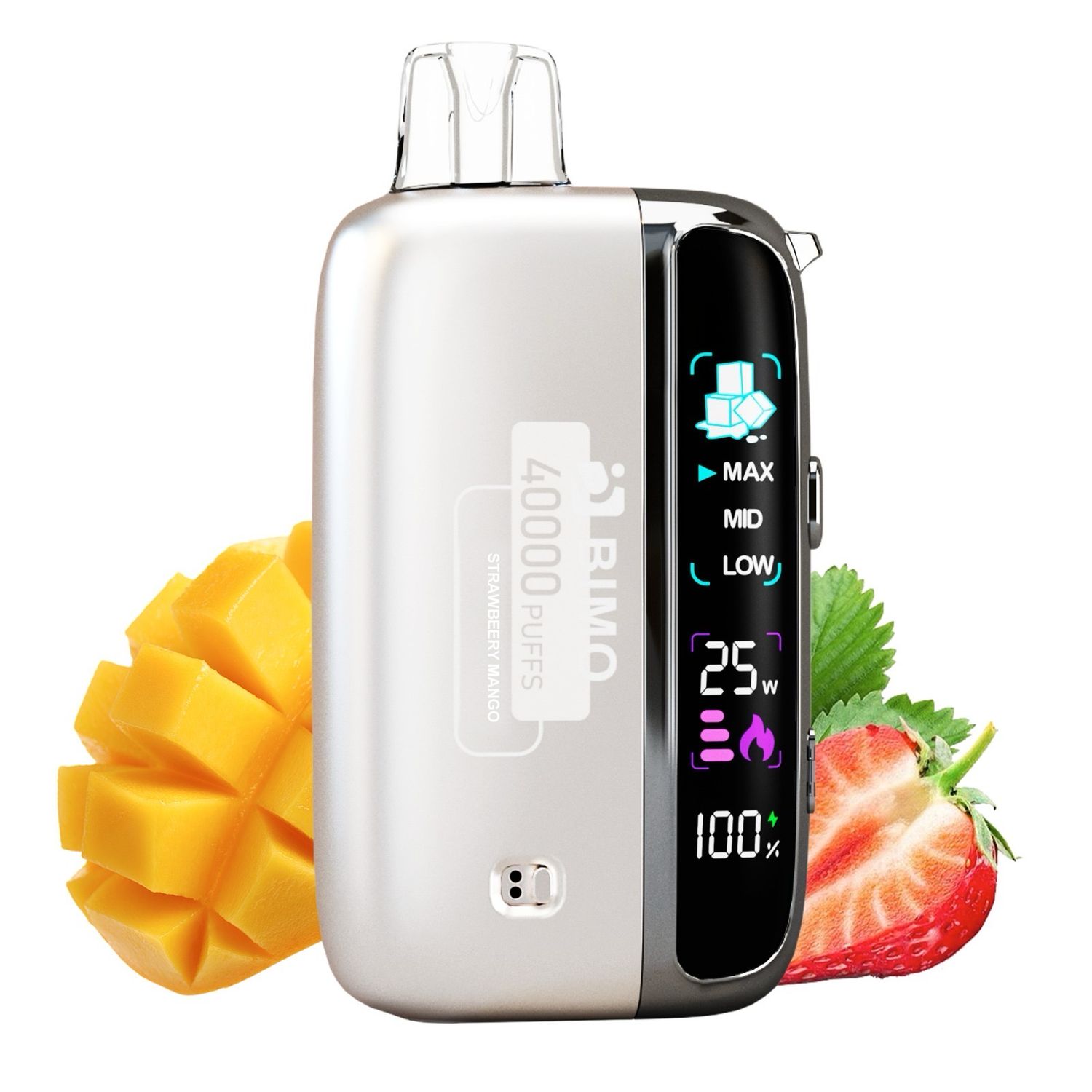 BIMO FELXY STRAWBERRY MANGO  40K PUFFS