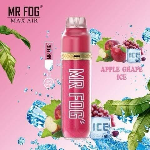 MR FOG AIR MAX APPLE GRAPE ICE 3000 PUFFS