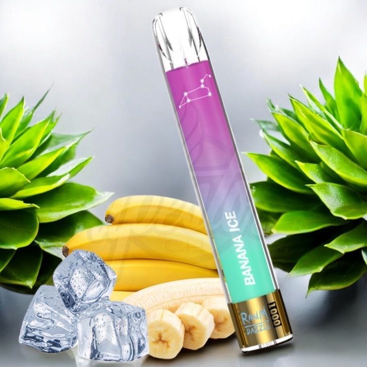 RANDM DAZZLE BANANA ICE 1000 PUFFS