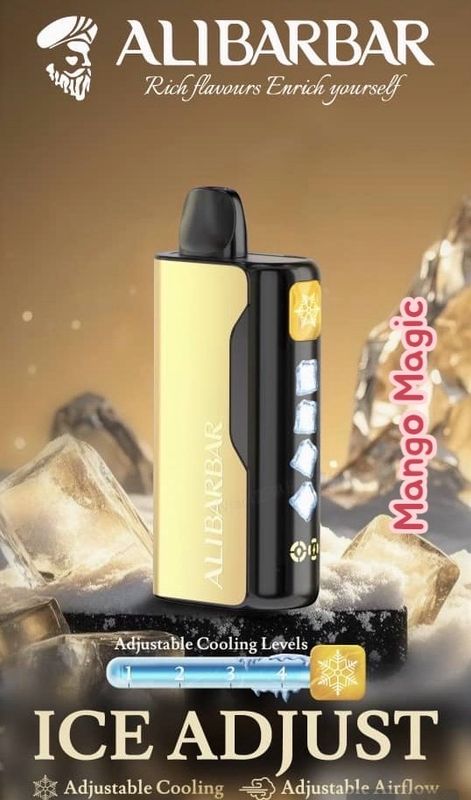ALIBARBAR ICE ADJUST MANGO MAGIC 12K PUFFS