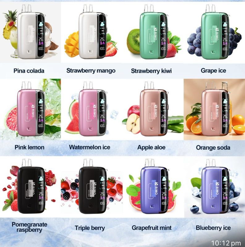 10PCS OF BIMO FELXY 40K PUFFS