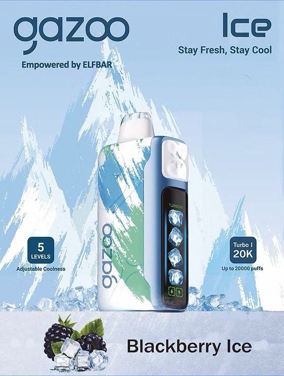 GAZOO BLACKBERRY ICE 20K PUFFS