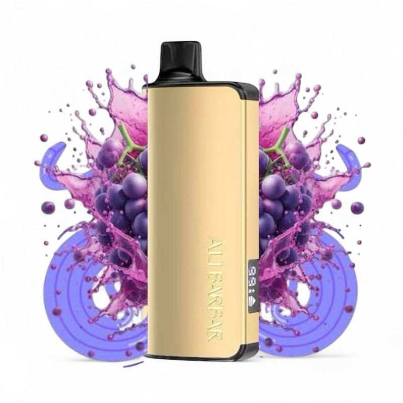 ALIBARBAR INGOT GRAPE GUPPA BUBBA 9000 PUFFS