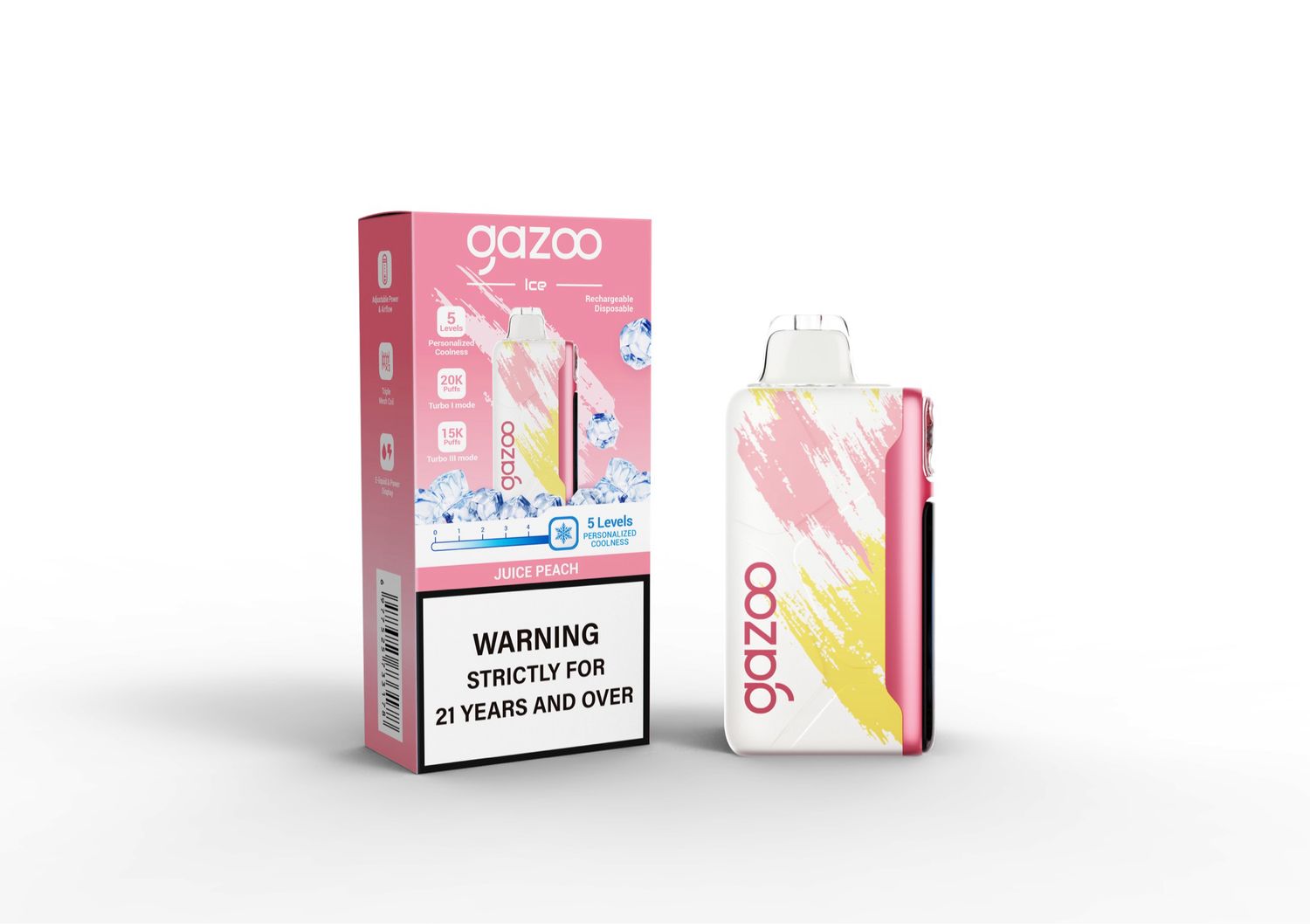 GAZOO JUICE PEACH 20K PUFFS