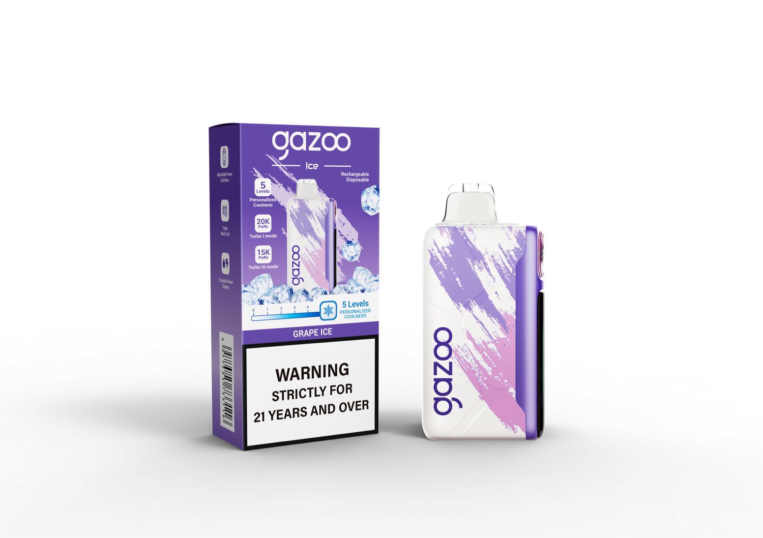 GAZOO GRAPE ICE 20K PUFFS