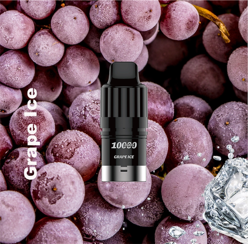 IGET BAR PLUS S3 POD ONLY GRAPE ICE 10000 PUFFS