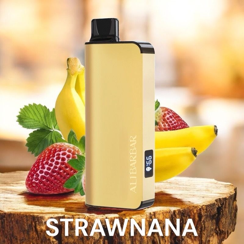 ALIBARBAR INGOT STRAWNANA 9000 PUFFS