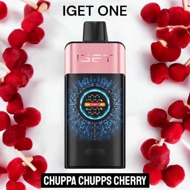 IGET ONE CHUPPA CHUPPS CHERRY 12000 PUFFS