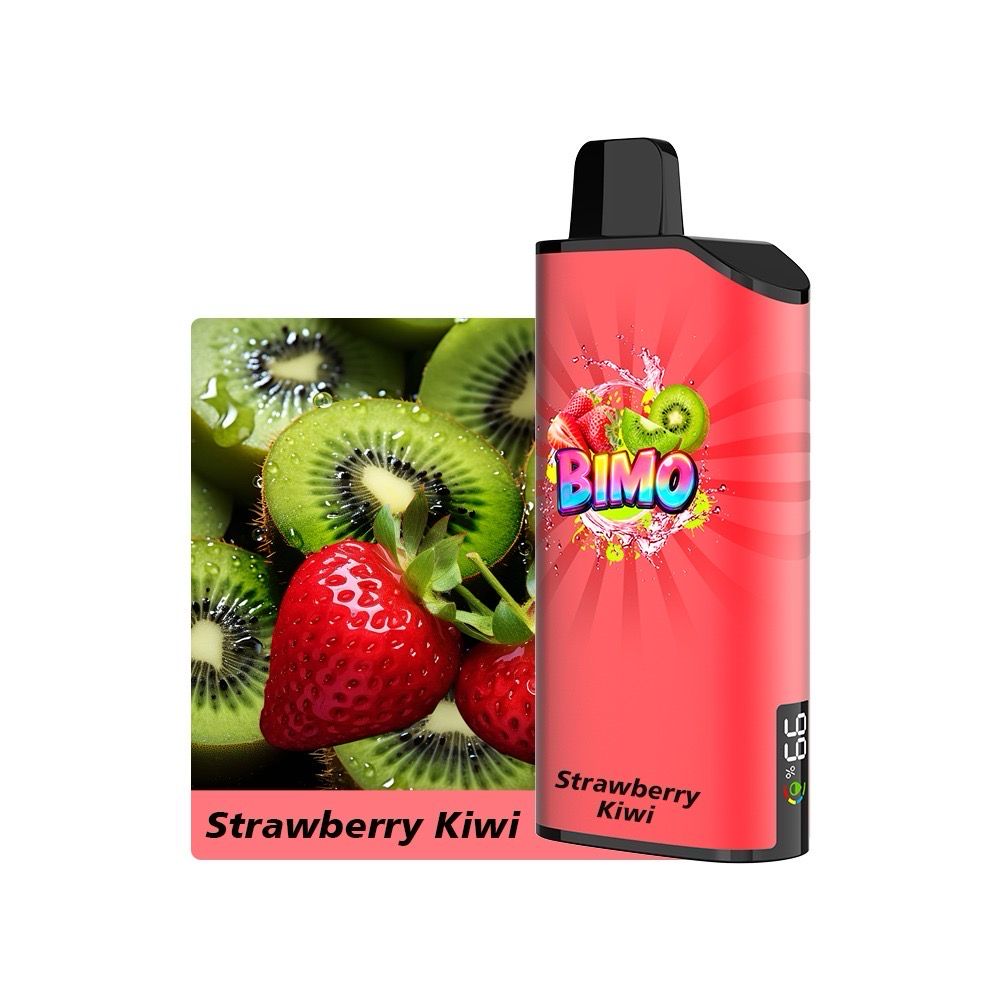 BIMO-ONE STRAWBERRY KIWI 9000 PUFFS