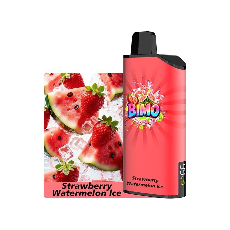 BIMO-ONE STRAWBERRY WATERMELON ICE 9000 PUFFS