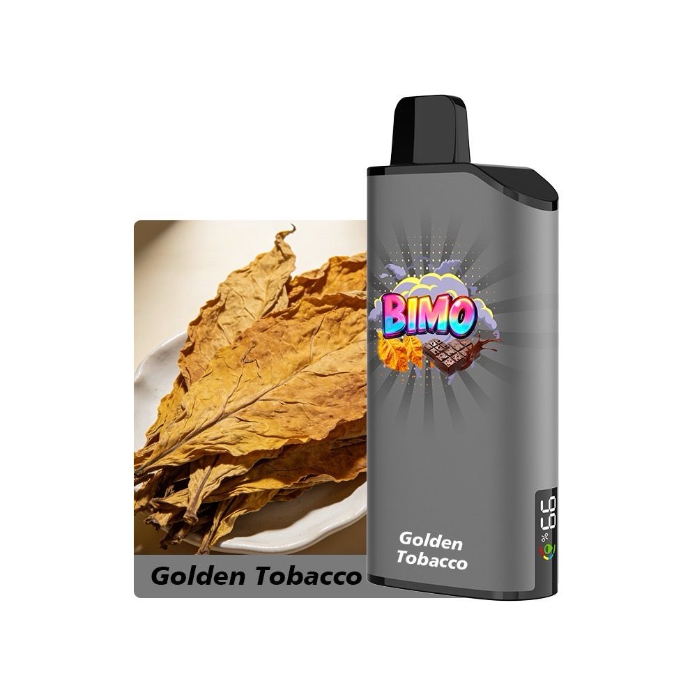 BIMO-ONE GOLDEN TOBACCO 9000 PUFFS