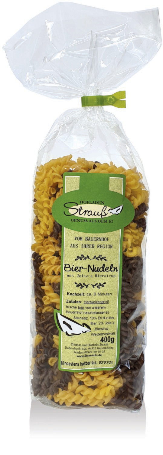 Biernudeln mit Frischei 400 g