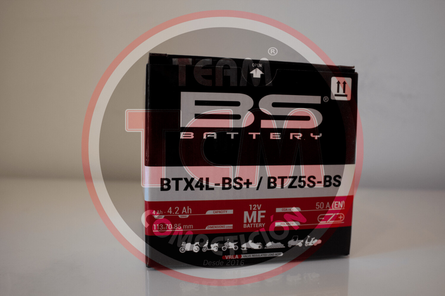 BATERIA GEL 12V / 4AH 4L-BS MOTO 5