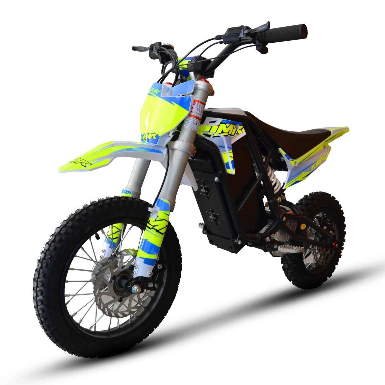 MINICROSS ELECTRICA E-SX 1500W IMR 12/10 AZUL Y AMARILLO FLUOR