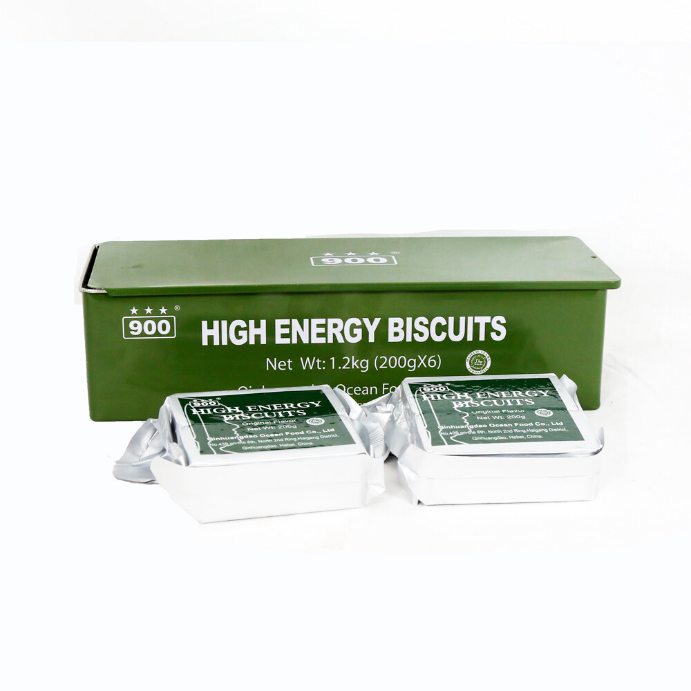 Scran Iron tins pack Military Food Vacuum Pack Energy Compressed Biscuits