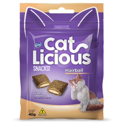 SNACK CAT LICIOUS (Hairball) 40gr.