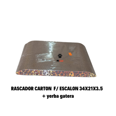 RASCADOR CARTON  F/ ESCALON 34X21X3.5