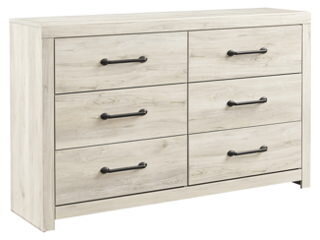 B192-31 Six Drawer Dresser 36.46 in X 58.7 in X 15.31 in Cambeck Whitewash
