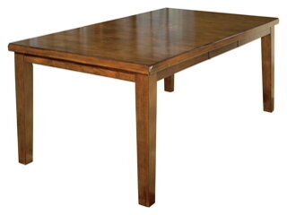 D594-35 RECT DRM Butterfly EXT Table 30 in X 42 in X 78.13 in Ralene Medium Brown