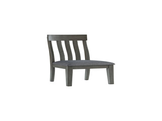 D589-01 Dining UPH Side Chair (2/CN) 40.38 in X 19.38 in X 22.5 in Hallanden Two-tone Gray